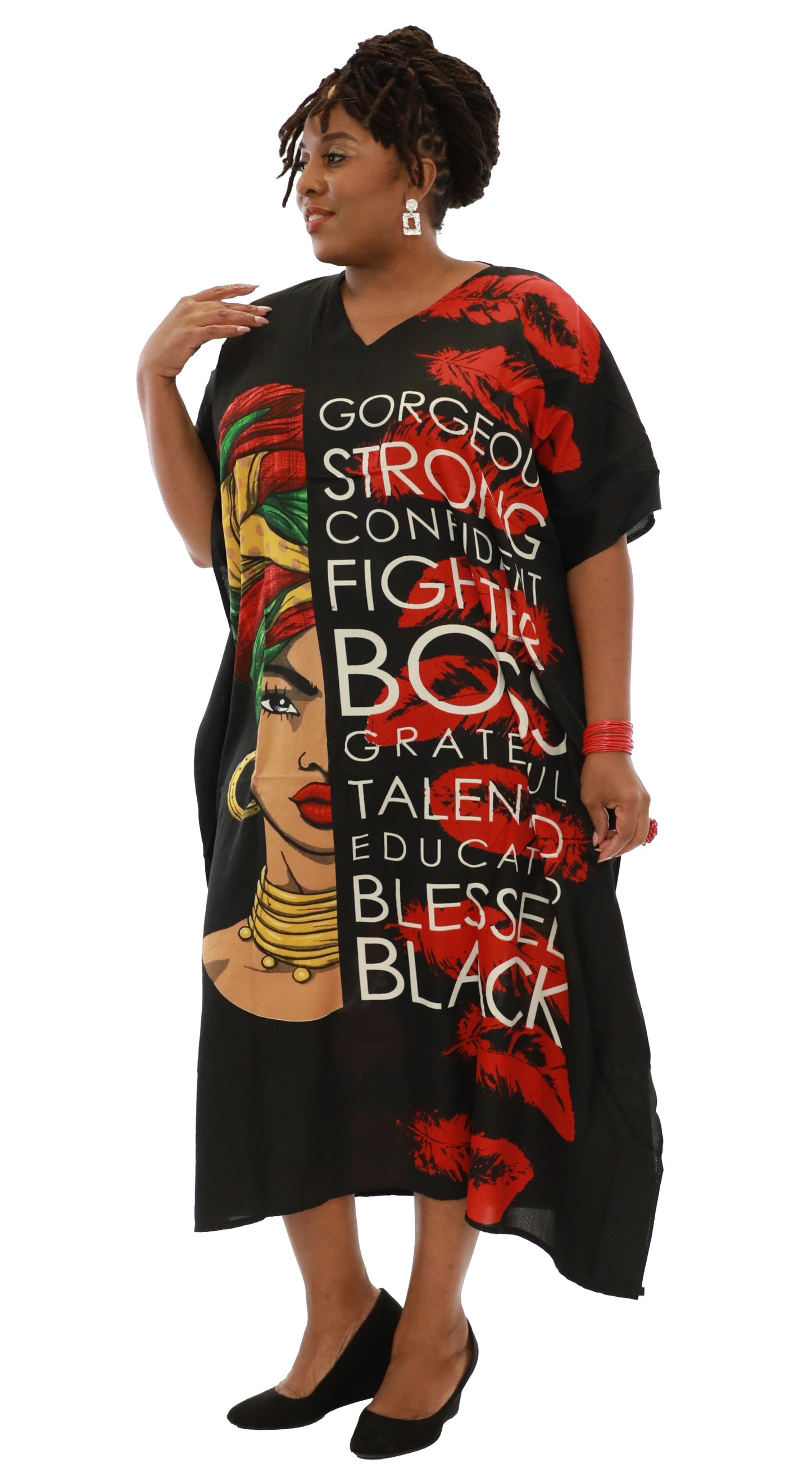 Gorgeous, Strong, Confident Beautiful Kaftan.