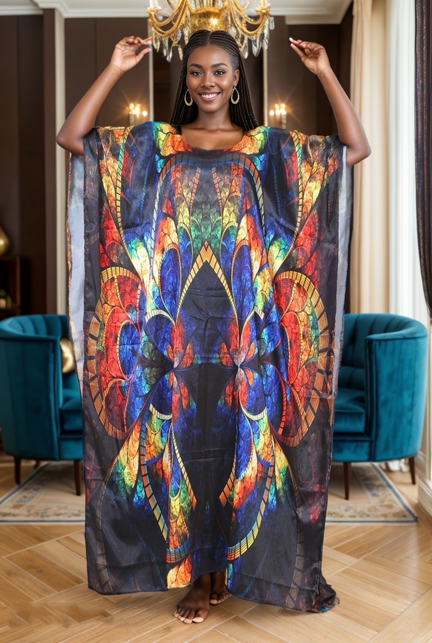 Gorgeous, Strong, Confident Beautiful Kaftan.