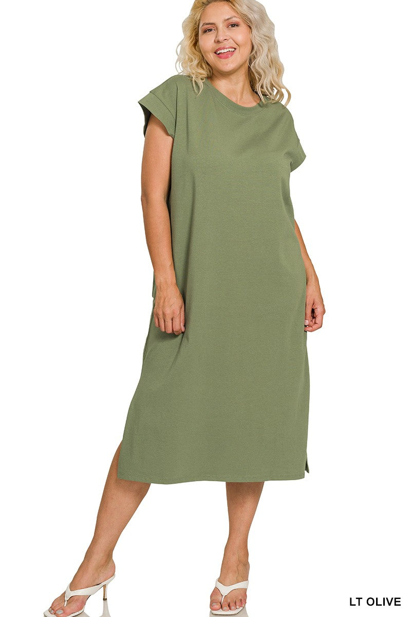 Plus Size Sundaze Midi Dress