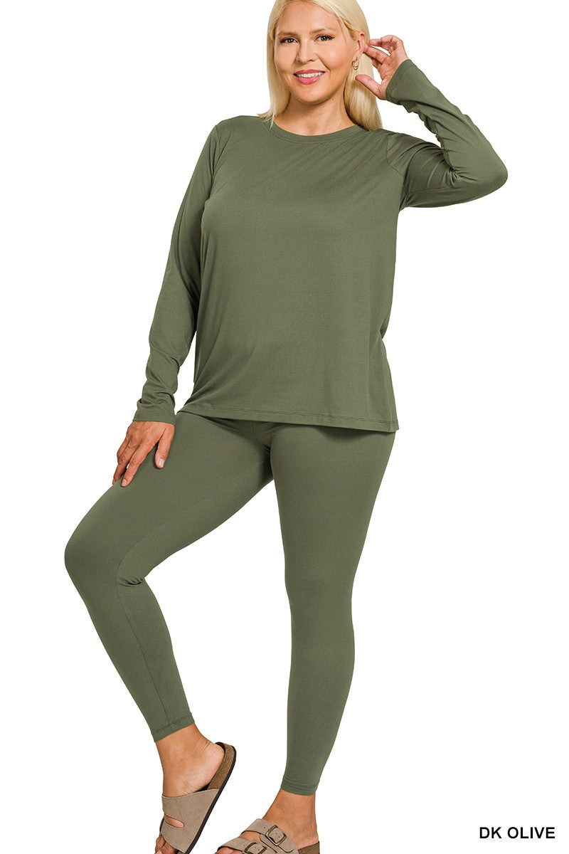 Two Piece Zipper Jogger Suit