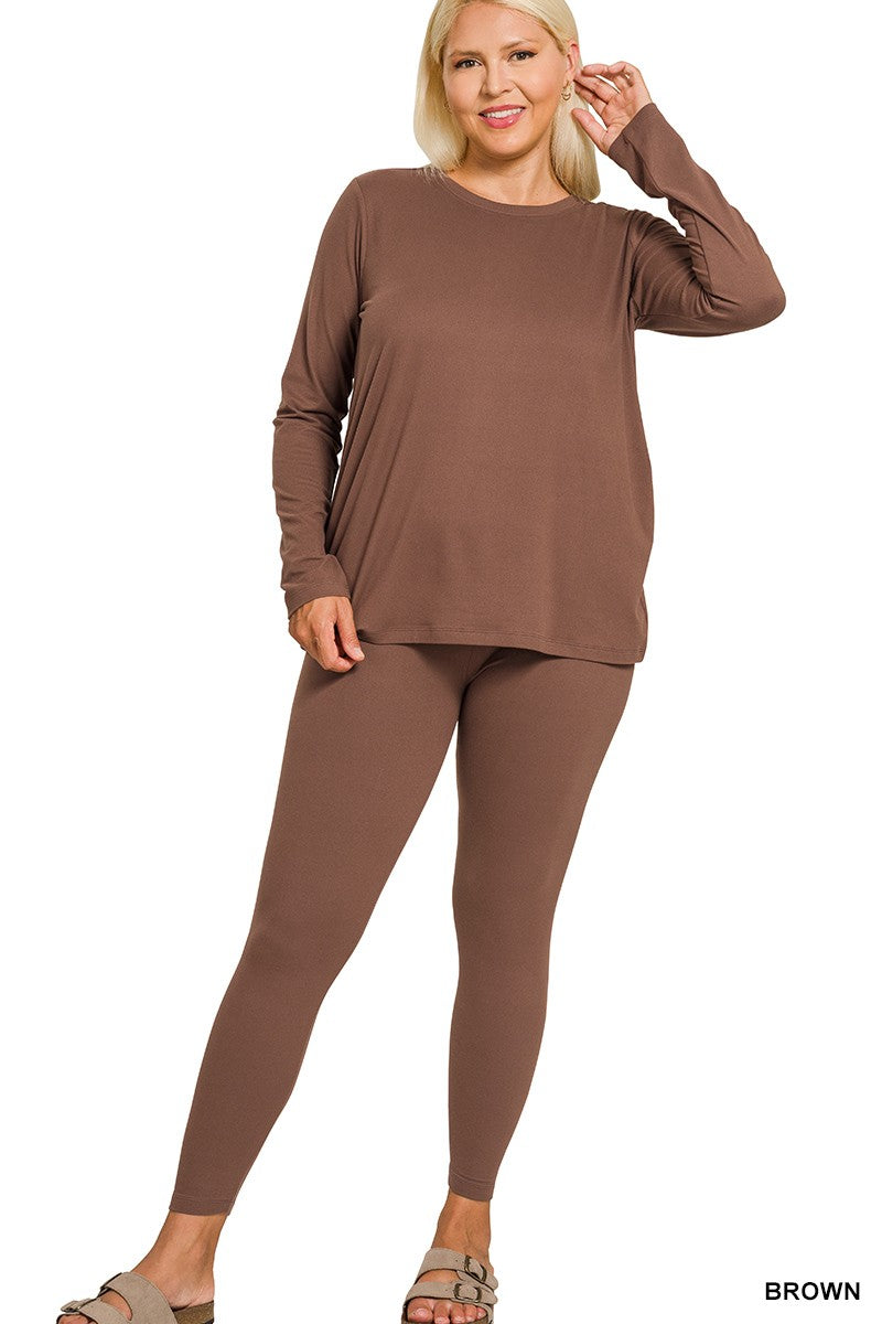 Two Piece Zipper Jogger Suit