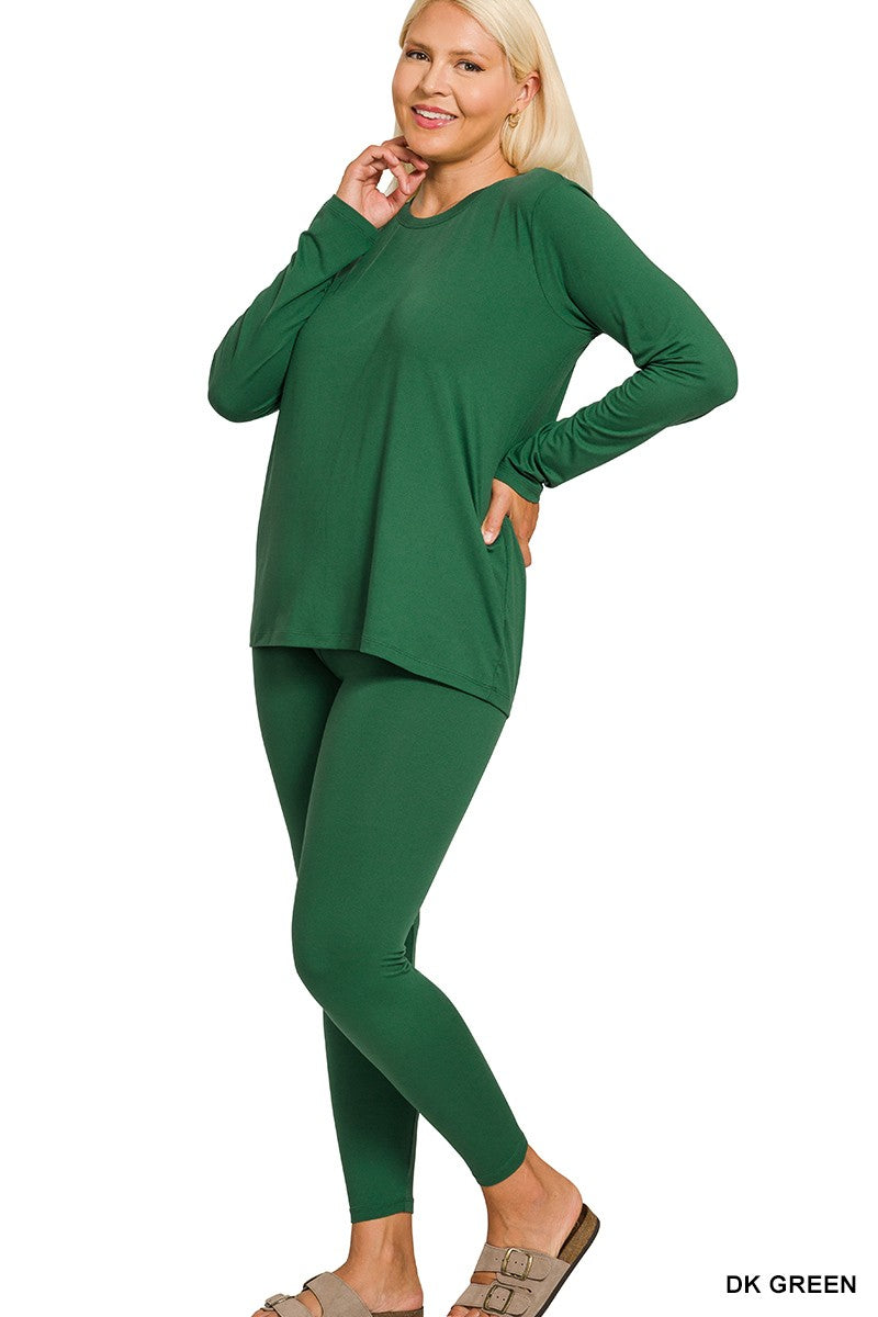Two Piece Zipper Jogger Suit