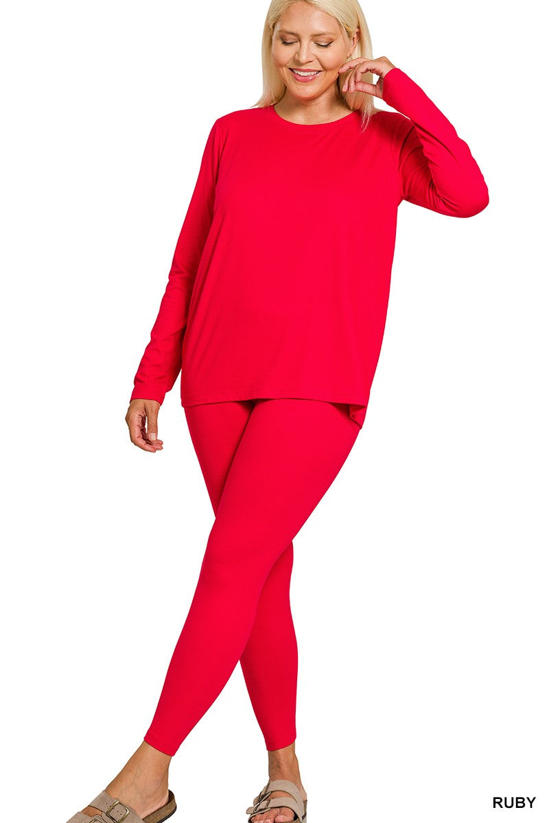 Two Piece Zipper Jogger Suit