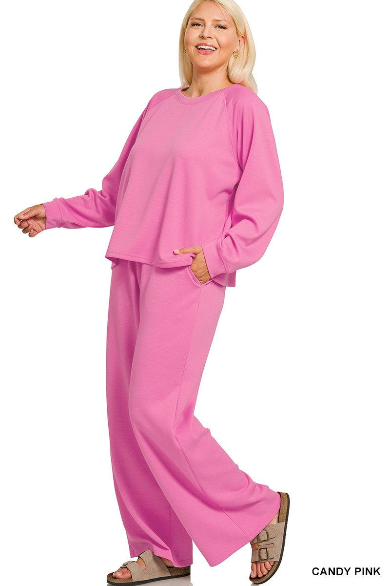 Plus Size Two Piece Casual Jogging Set