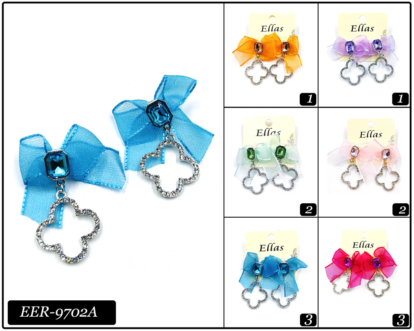 Clover Flower Earrings