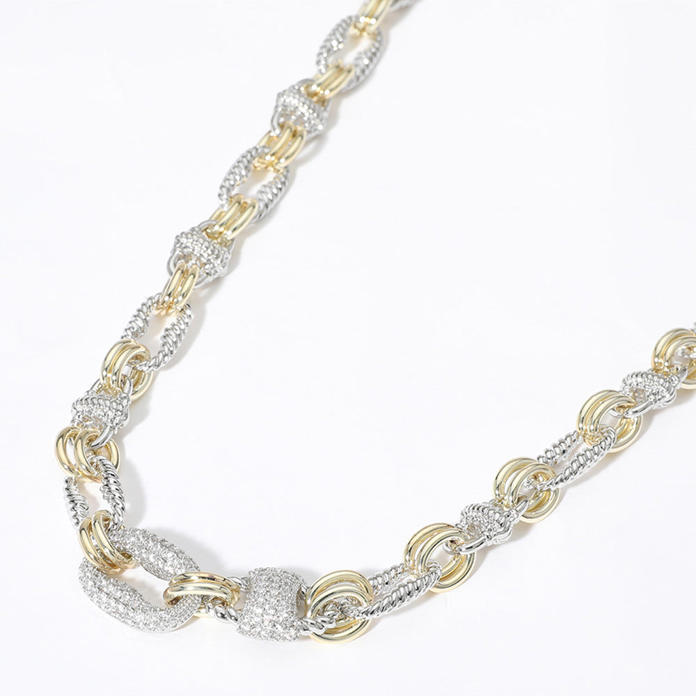 DY Inspired Square Link Necklace