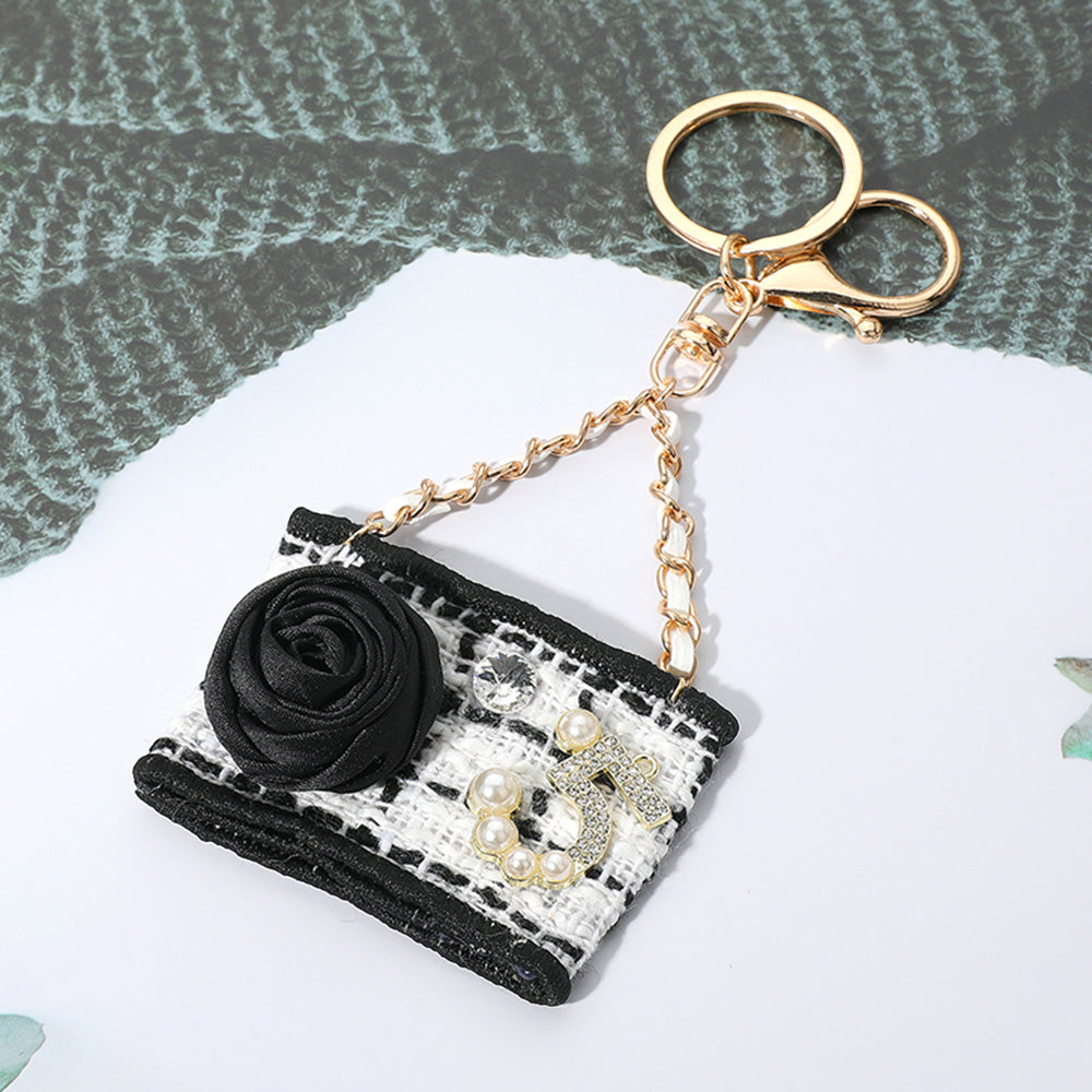 CC Inspired Twill Purse Key Chain/Purse Charm