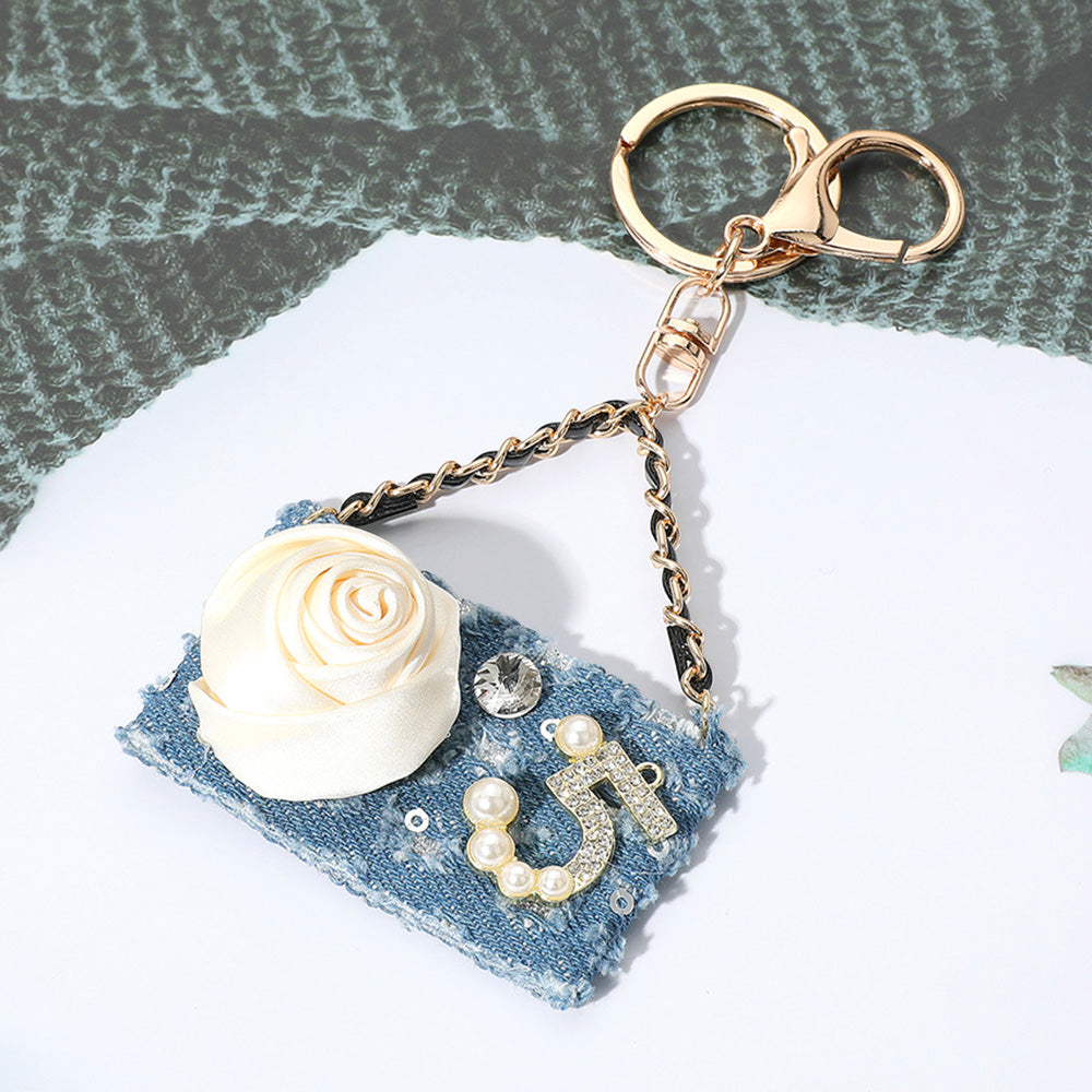CC Inspired Twill Purse Key Chain/Purse Charm