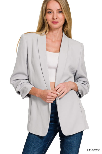 Open Front Classic Blazer