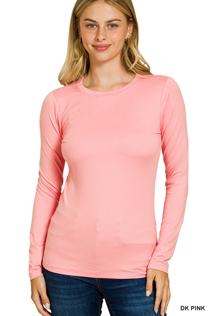 Microfiber Long Sleeve Top