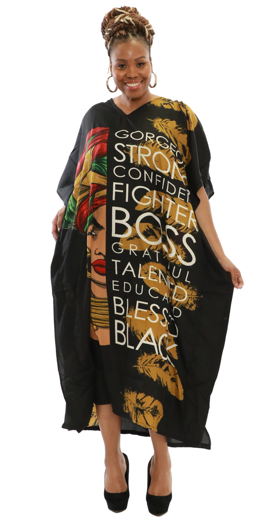 Gorgeous, Strong, Confident Beautiful Kaftan.