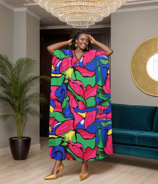 Aztec Design One Size Kafthan
