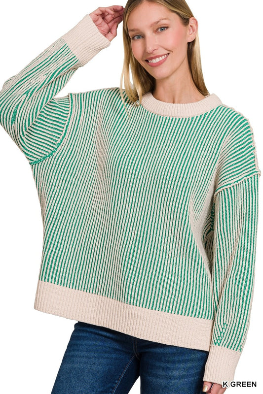 Striped Oversize Sweater