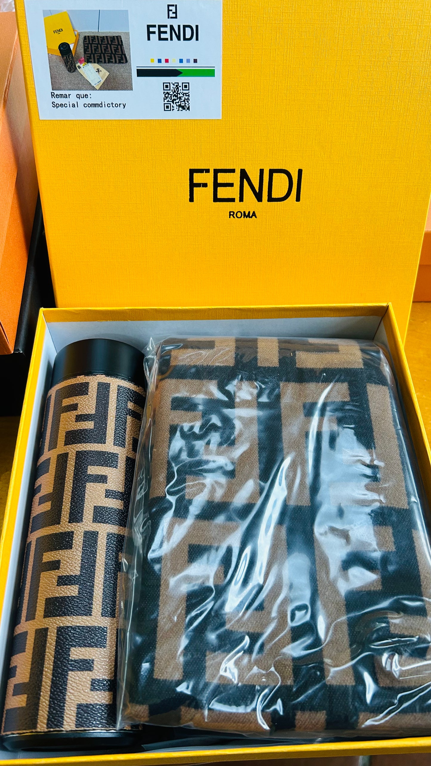 Designer (FF) Scarf and Thermal Set