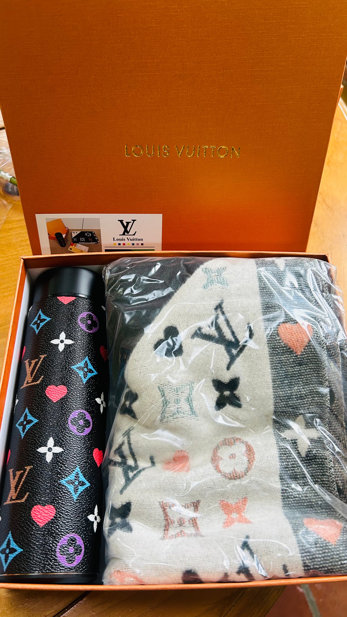 Designer Multi (LV) Scarf and Thermal Set