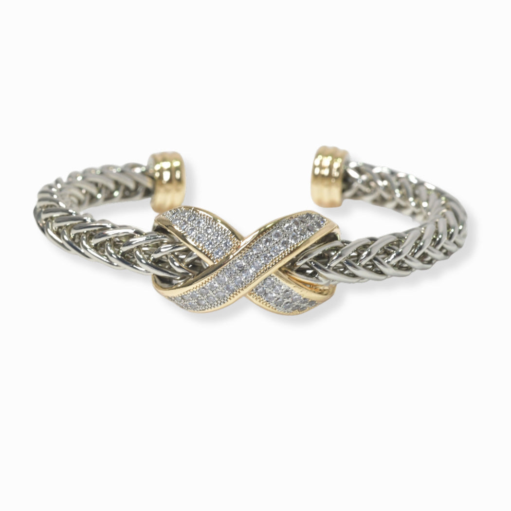 DY Inspired Infinity Cuff Bracelet