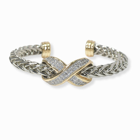 DY Inspired Infinity Cuff Bracelet