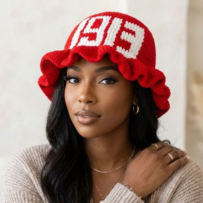 Delta Sorority Crochet Hat