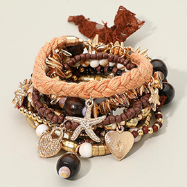 Junky Charm Bracelet Stack