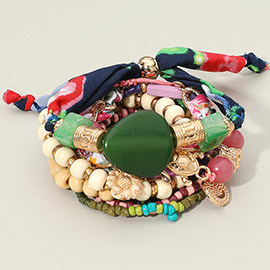 Junky Charm Bracelet Stack